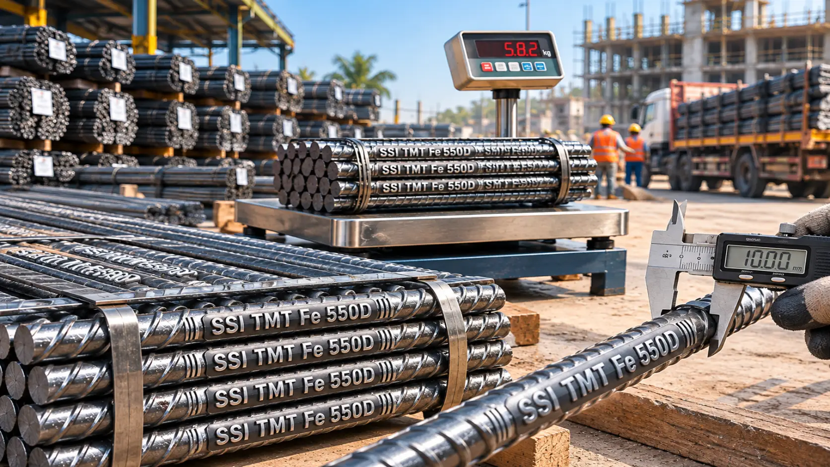 10mm TMT bar weight, price and specifications for buyers