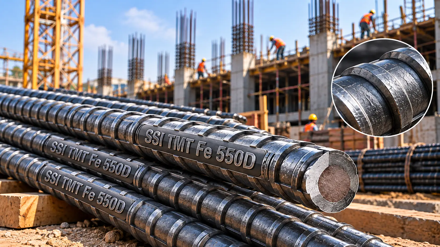 What is a 10mm TMT bar and how it is used in concrete reinforcement