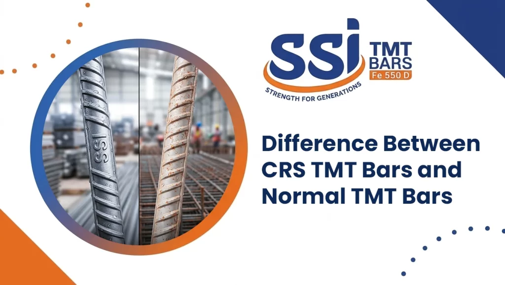 Difference Between CRS TMT Bars and Normal TMT Bars