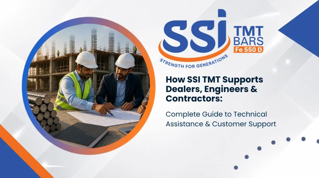 How SSI TMT Supports Dealers, Engineers & Contractors: Complete Guide to Technical Assistance & Customer Support