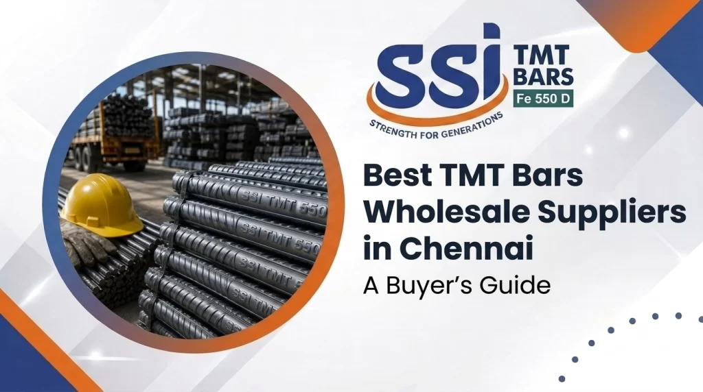Best TMT Bars Wholesale Suppliers in Chennai: A Buyer's Guide