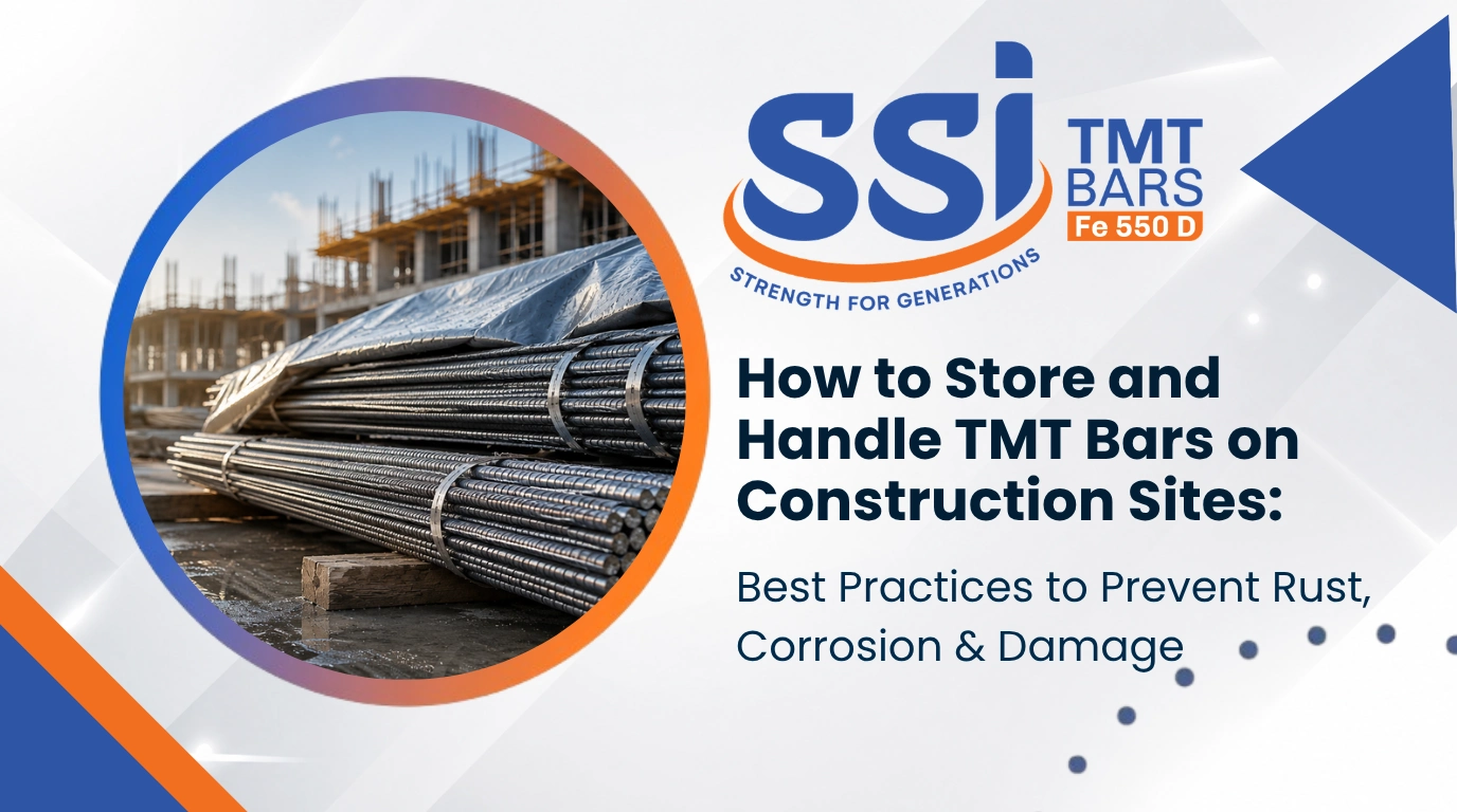 How to Store TMT Bars Safely on Site (Prevent Rust)