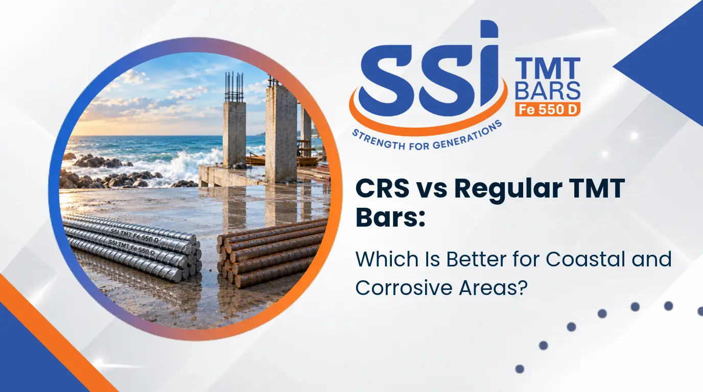 CRS Vs Regular TMT Bars