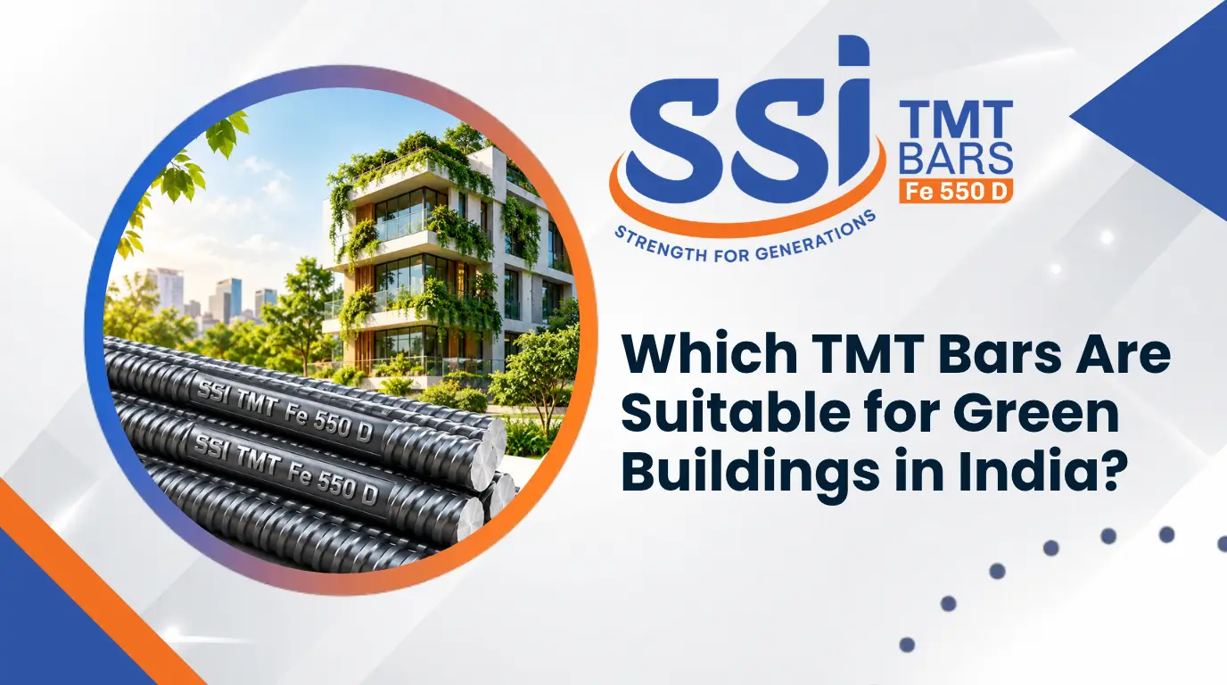 Which TMT Bars Are Suitable for Green Buildings in India?