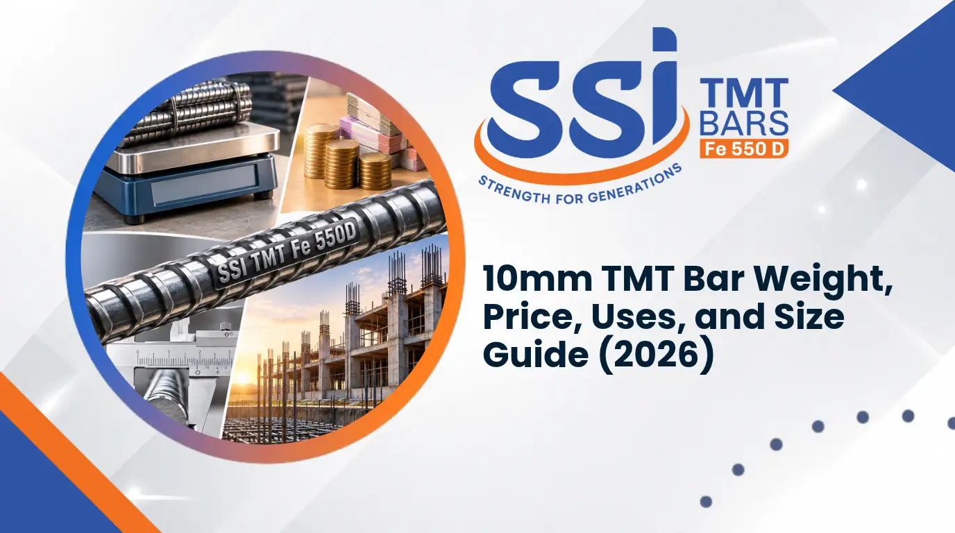 10mm TMT Bar Weight, Price, Uses, and Size