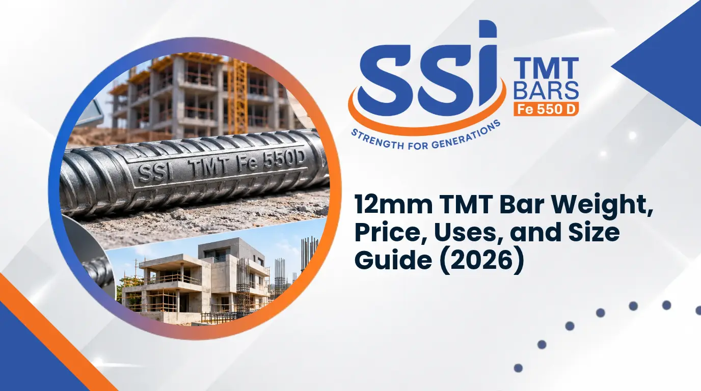 12mm TMT Bar Weight, Price, Uses, and Size Guide (2026)